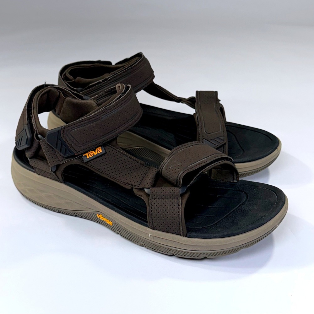 Teva Strata Universal Sandals Mens 10 Turkish Brown Hiking Trail Outdoor Active